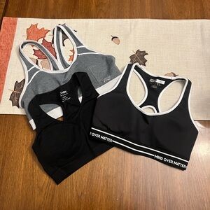 Women's Sports Bra Set of 3